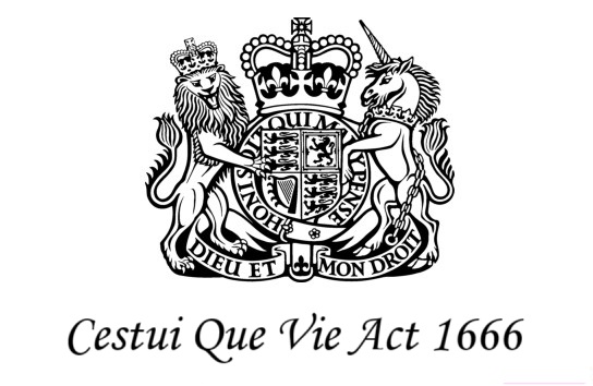 shield of england for cestui que vie trust act of 1666